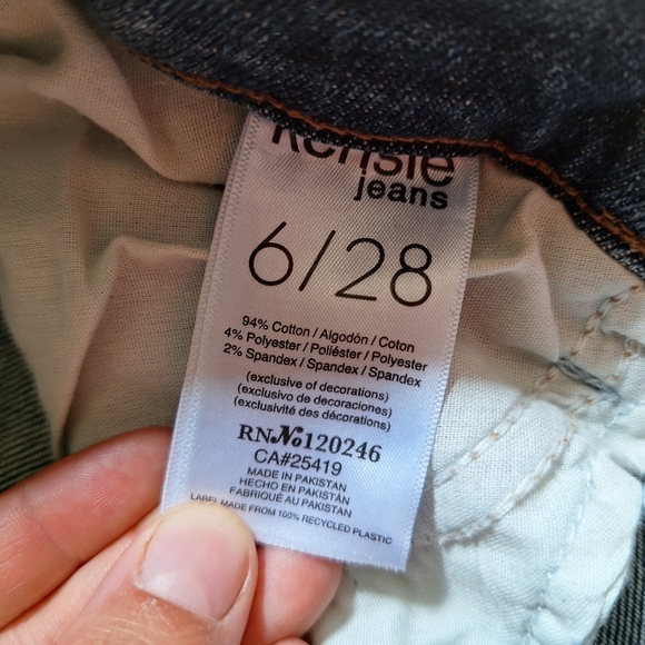 Vintage Luxe Kensie Jeans Women's size 6/28 New - Picture 5 of 5